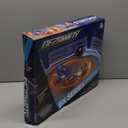 Gyro X Stadium Battling Set, 4 Spinning Tops, 2 Launchers and Arena with X Acceleration Rail, Boys Toys Kids Birthday Gift Ideals, 6+ Years Old (Grey)