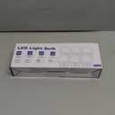 G45 LED Light Bulb 6W Daylight White 5000K, E26 Base 60Watt Globe Small Light Bulbs Equivalent, Non-Dimmable Bright Lighting for Refrigerator, Desk Lamp Lights, Vanity Mirror, Bathroom, 6 Pack