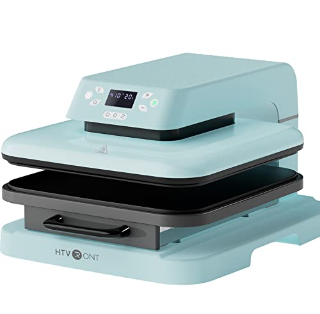 AUSHITO Upgraded Auto Heat Press - Heat Press Machine for T Shirts with Adjustable Pressure & Higher Heating Height, Heats Up Fast & Evenly Heat Press 15x15 for HTV, Sublimation, Heat Transfer Project