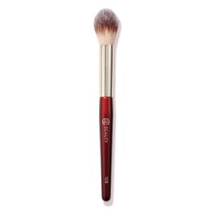 BK BEAUTY 108 PRECISION POWDER MAKEUP BRUSH Pro-Designed Tapered Brush for Precise Under-Eye Setting, Crease-Free Finish, and Subtle Highlighting
