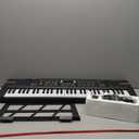 61 keys keyboard piano, Electronic Digital Piano with Built-In Speaker Microphone, Sheet Stand and Power Supply, Portable piano Keyboard Gift Teaching for Beginners