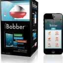 iBobber portable wireless bluetooth fish finder depth finder with depth range of 135 feet 10+ hrs battery life with IOS & Android App Wireless and Watch App