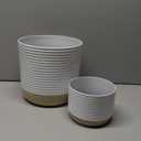 Quinn Stoneware Outdoor Planters 2 Packs