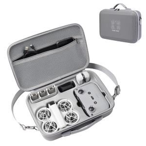 AnsTOP Neo Case, Portable PU Leather Storage Neo Shoulder Bag for DJI Neo Fly More Combo Drone and RC-N3 Remote Controller Accessories