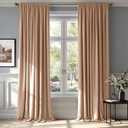 MIULEE Lavender Velvet Curtains Thermal Insulated Blackout Curtain Drapes for Bedroom Living Room Darkening 84 Inches Long Curtains Panels Rod Pocket Set of 2