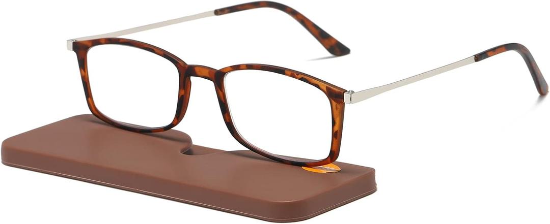 2 x Ultra-thin anti-blue reading glasses anti-glare glasses