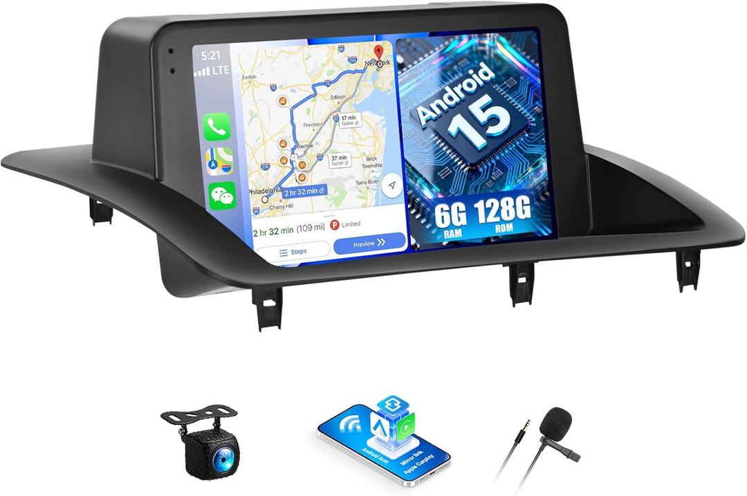 6G+128G Android Car Radio Stereo for Lexus CT200 2011-2018 Upgrade 9 Inch Touch Screen Head Unit with Wireless CarPlay Android Auto Mirror Link WiFi Bluetooth SWC AHD Backup Camera FM RDS