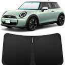 INSAUTO Foldable Windshield Sun Shade for BMW Mini Cooper F55 2015-2024, Heat & UV Protection Car Sunshade with Storage Bag, Keep Interior Cool & Easy Installation