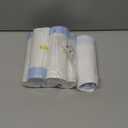 120pcs Cat Litter Box Liners, Drawstring Receptacles Bags Thickened Waste Bag Fit For MeoWant MWSC01/MWSC02 /MWLR01/MWLB02 Automatic Cat Litter Box, 6 pcs