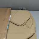 Pariitadin Leather Car Seat Covers Front Pair, Waterproof Breathable Faux Leather Automotive Seat Covers for Cars, Non-Slip Car Interior Covers Universal Fit Most Cars Sedans Trucks SUVs, Beige