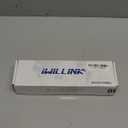 Iwillink Blank 12-Port Keystone Patch Panel with 89D Wall Mount Bracket, Versatile Vertical/Horizontal Installation, Includes 6 Blank Keystone Inserts for Custom Configurations