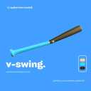 Applied Vision Sports V-Swing - The Ultimate Baseball & Softball Swing Trainer, Training Tool, and Batting Aid.