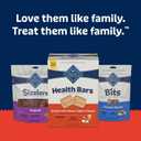 Blue Buffalo Health Bars Crunchy Dog Biscuits, Oven-Baked with Natural Ingredients, Bacon, Egg & Cheese, 3.5-lbs Box (EXP 04/11/26)