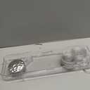 Shower Caddy Suction Cup, Wall Mounted Suction Shower Rack Organizer, No Drilling Clear Shelf Basket with 4 Movable Hooks, Bathroom Storage Rack Suitable for Smooth Walls