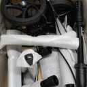 Economy Knee Scooter Steerable Knee Walker for Foot Injuries Compact Crutch Alternative with Dual Braking System (Black)