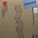 Mino Kesper Extra Wide Dog Gates for Doorways, Bamboo Dog Gates for The House Stairs, Freestanding Pet Gates for Dogs, Doogie Puppy Fence Gate