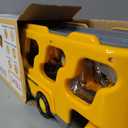 JUKUDAHU Trucks for Toddlers 2-4 Years 1-3 4-8 4-7 Boys Girls, 5 in 1 Construction Carrier Toy Trucks for Kids, Detachable Transport Trailer Toy, 1 Year Old Boy Gifts Birthday Toy