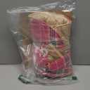 Kuoser Waterproof Dog Coat, Reversible Dog Jacket for Medium Dogs, Adjustable Durable Doggie Winter Coat Warm Puppy Cold Weather Apparel Rose Medium