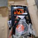 VEVOR 1500lbs Poly Garden Dump Cart Wheelbarrow Wagon with 2 in 1 Convertible Handle, Heavy Duty Yard Cart Wagon for with 13in All Terrain Wheels, Dump Trailer Tow Behind for Lawn Mower Tractor