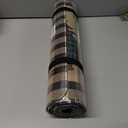 Buffalo Plaid Christmas Tree Merry Christmas Kitchen Mats Set of 2, Xmas Winter Home Decor Low-Profile Kitchen Rugs for Floor,Christmas Kitchen Mats for Floor 17x30+ 17x47 Inch (Linen-black)