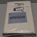 PrinceDeco 100% Blackout Curtains 96 Inches Long 2 Panels Sets Linen Black Out Curtains for Bedroom Thermal Curtains Room Darkening with White Liner Backing for Nursery Decor,52X96 Inch,Bleached Sand