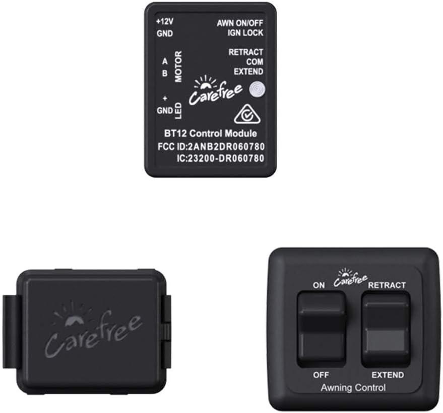 Carefree Connects BT12 Wireless RV Awning Bluetooth Control System with Auto-Retraction Carefree Connects BT12 Wireless RV Awning Bluetooth Control System with Auto-Retraction