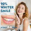 2 x 7.5% Nano Hydroxyapatite Toothpaste Helps Remineralize, Protects Enamel, Dentist-Formulated Whitening Toothpaste for Sensitive Teeth, Natural Peppermint, Fluoride-Free (2Pack, Natural Peppermint)