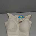 Xcutting Soft Sleep Wirefree Bras for Women Full Coverage No Underwire Everyday Bras Comfortable Sports Bras (Beige)