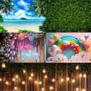 2 x Under The Sea Aquarium Background Colourful Corals Reefs Underwater Marine Views Fish Tank Background Ocean Lives Landscape Terrarium Background Tropical Fishes Aquarium Backdrop Decors 24x16in