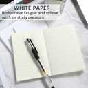 Outus 50 Pieces Pocket Notebook Bulk 5.12''x 3.54'' Mini Travel Journals Small Memo Kraft Notepads for Students School Classroom Sketching(White Cover,Horizontal Line)