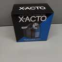 X-ACTO Electric Pencil Sharpener, Heavy Duty Pencil Sharpener for School, Black, 1 Count