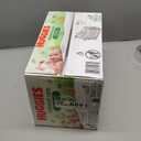 Huggies Natural Care Sensitive Baby Wipes, Unscented, Hypoallergenic, 99% Purified Water, 12 Flip-Top Packs (768 Wipes Total), Packaging May Vary