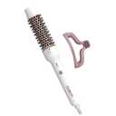 Conair Double Ceramic 1-Inch Thermal Brush, Heated Round Brush for Blowouts, Curls, and Waves, Ceramic Technology Eliminates Damaging Hot Spots for Smooth, Shiny Hair