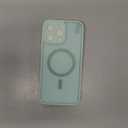 Magnetic for iPhone 16 Pro Max Case, Upgraded [Camera Control Button] [Full Camera Protection] [with 1 Screen Protector] Translucent Matte Shockproof Protective Phone Cover, Light Green