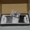 Speaker Wall Mount, Swivel & Tilt,All Metal Wall Speaker Mount for Small Speakers Hold up to 30lbsHD-618 (2Packs,Black)