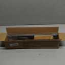 Industrial Curtain Rods for Windows 28 to 48 Inches, Blackout Wrap Around Curtain Rod, for Indoor and Outdoor, 7/8 Inch Diameter, 33 to 45 Inches, Black