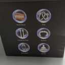 GYNHD Dental Ultrasonic Retainer Cleaner Machine: Dental Cleaning Pod for Denture/ Mouth Guard/ Aligner/ Night Guard/ Braces/ Toothbrush Heads/ Jewelry - 45kHz Retainer Cleaner with Digital Timer & 200ML