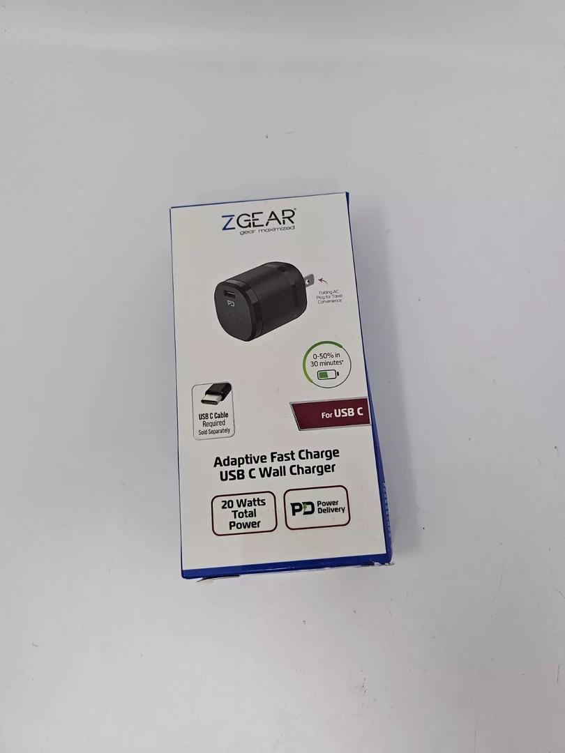 ZGear Adaptive Fast Charger USB C Wall Charger