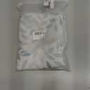 JESTRONRY Teal Grey Leaf Window Valance Curtain, Farmhouse Spring Summer Blue Gray Window Treatment Valances for Bedroom Kitchen Dining Room Decor with Rod Pocket 54x18in