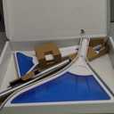 Helio AirBroom 3 Piece Kit All Surface Sweeper and Squeegee for Wet and Dry Cleaning Dust, Dirt, Liquids, Pet Hair, Tile, Hardwood Floors, Carpet, Furniture, Windows, Shower Doors As Seen on TV