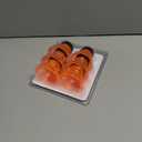 Reusable Soda Can Lids - 6-Pack Spill-Proof, Snap-On Covers for Freshness and Protection, Orange Can Toppers Set of 6