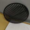Quantfire 15.5" Round Cast Iron Cooking Grid for Medium Big Green Egg Accessories, Grate Grids Grate Fire Pit for BGE Grill Dome Char-Griller or Same Size Charcoal Grill