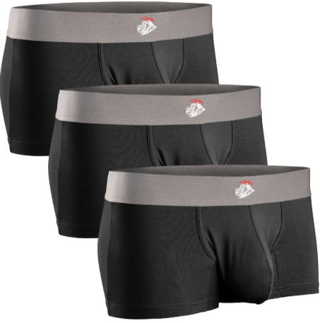 Real Men Bulge Enhancing Pouch Underwear for Men – 1, 3 and 6 Pack Set - Modal Boxer Briefs ABCD Pouch, M