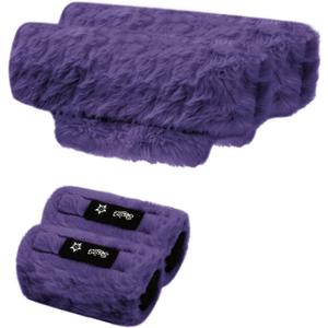 SPRING SEAON Crutches Padding Universal Crutch Pads for Armpits and Hand Grips Pads for Crutches Underarm Crutch Cushions Fluffy Crutch Covers Machine Washable (Modena)