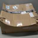 NightStand Bedside Charging Table Bedroom - Night Stand with Charger Station, Modern Nightstand with Open Shelf & 2 Fabric Drawers, Bed Side Table with USB-C Port for Dorm, Black