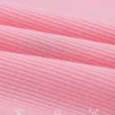 Womens T Shirt Short Sleeve Tshirt Ribbed Basic Tops Tee (Pink)