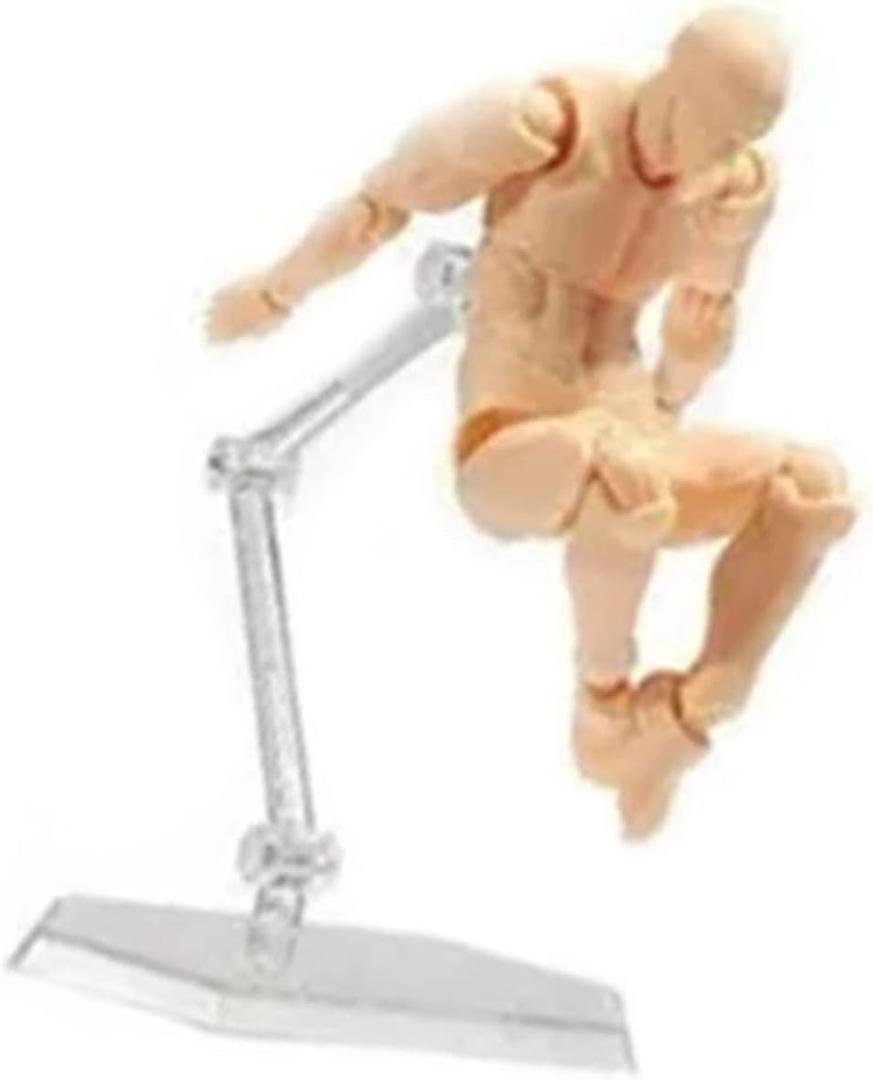Drawing Mannequin, Art Mannequin Figure, PVC Jointed Drawing Mannequin Flexible Action Figure Drawing Mannequin For Artists Manikin Body for Home Decoration/Drawing The Human Figure