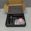 TOLOCO Massage Gun, Deep Tissue Back Massage for Athletes for Pain Relief, Percussion Massager with 10 Massages Heads & Silent Brushless Motor, Valentines Day Gifts for Him Her, Black