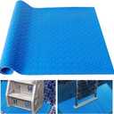 45"x 60" Swimming Pool Ladder Mat Protective Vinyl Pool Liner for Above Ground Swimming Pool Swimming Pool Step Pad Protects Ladder Pad Compatible with Pool Step Ladder