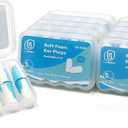 LYSIAN Ultra Soft Foam Ear Plugs for Sleeping Noise Cancelling -10 Box Value Pack - 38dB Noise Reduction Earplug for Sleep,Snoring, Work, Plane Loud Noise, Sky White Blue